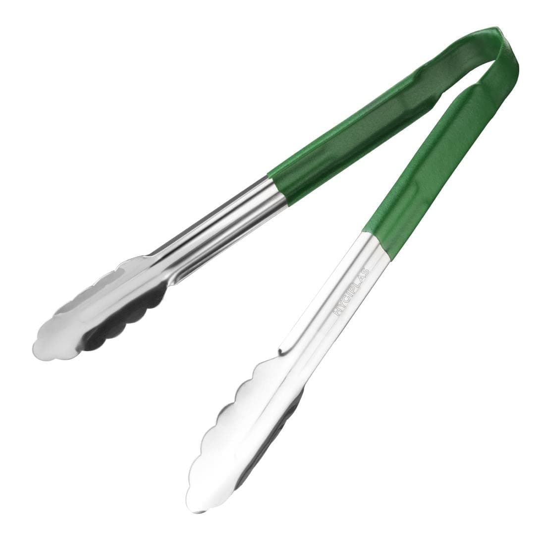 12274 Colour Coded Serving Tong Green - 300mm