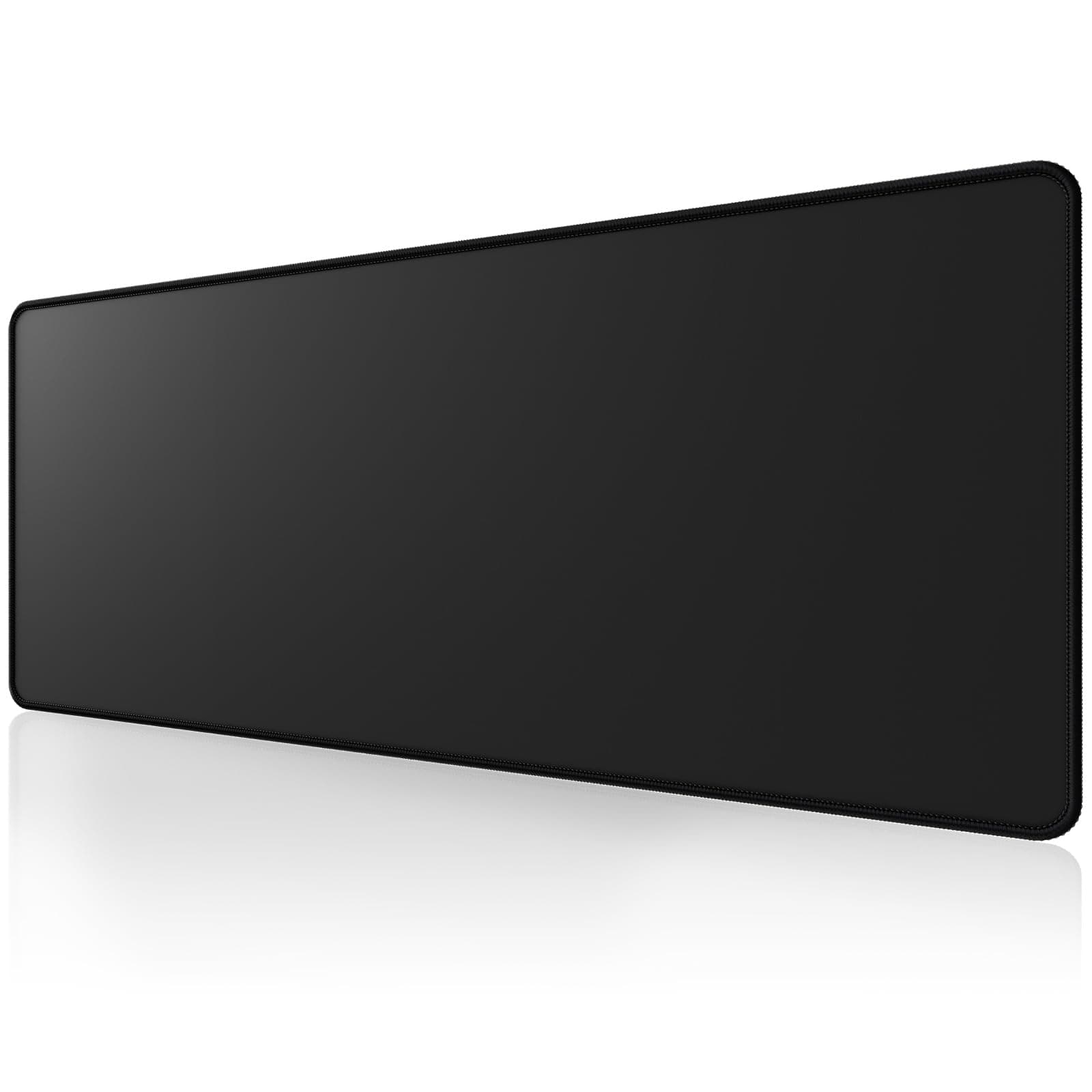 Large Gaming Mouse Pad with Non-Slip Rubber Base,Stitched Edge,Desk mat for Laptop,Computer & PC, Wristing Pad for Gamer,Office & Home,Classic Black XL 11.81''x31.50''x0.12''