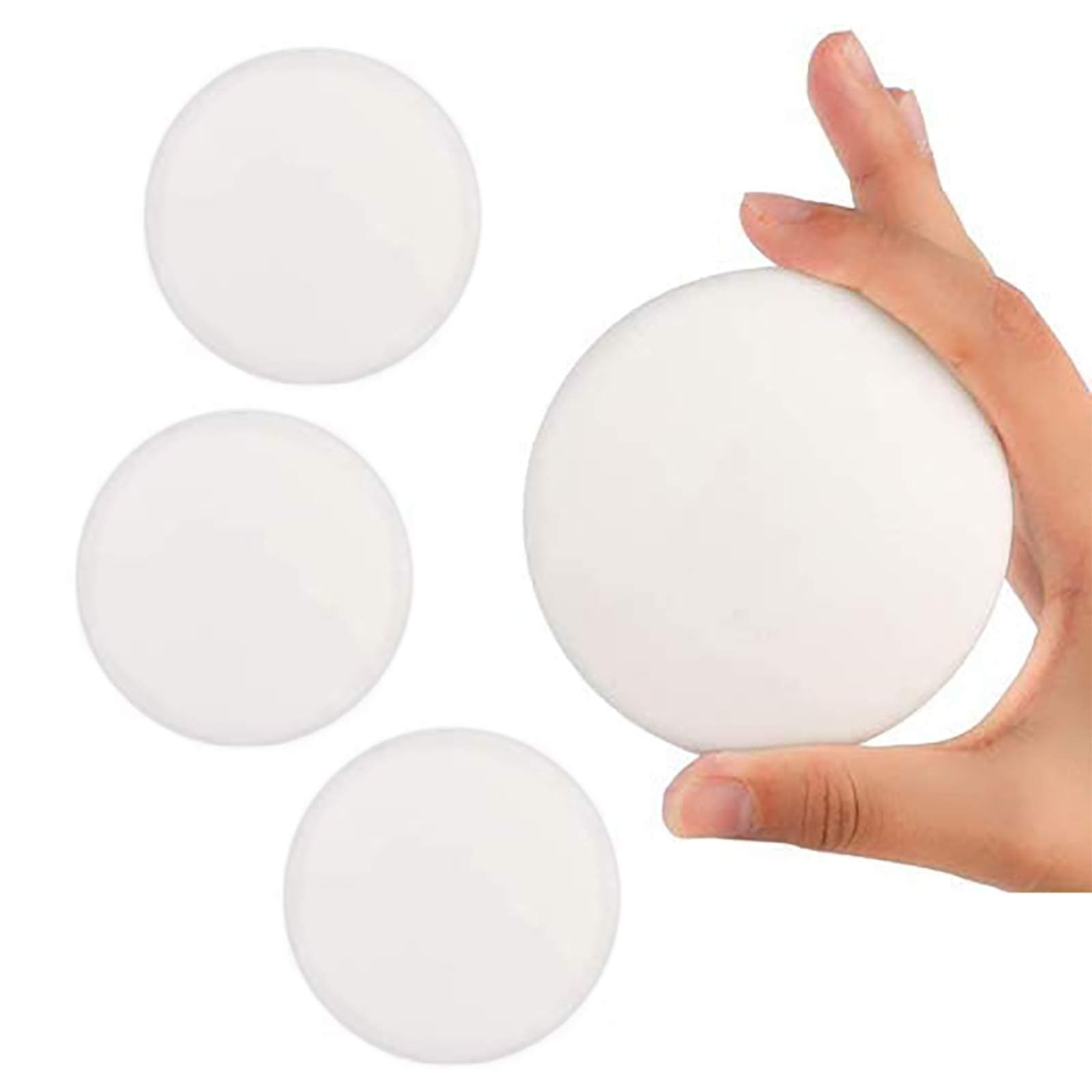 ChenMay 4PCS Door Stopper Wall Protector, Larger Silicone Door Handle Bumper, Wall Protectors with Self Adhesive 3M Sticker for Protecting Wall