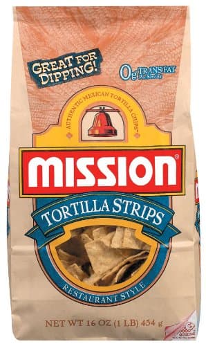 MISSION TORTILLA STRIPS RESTAURANT STYLE 13 OZ