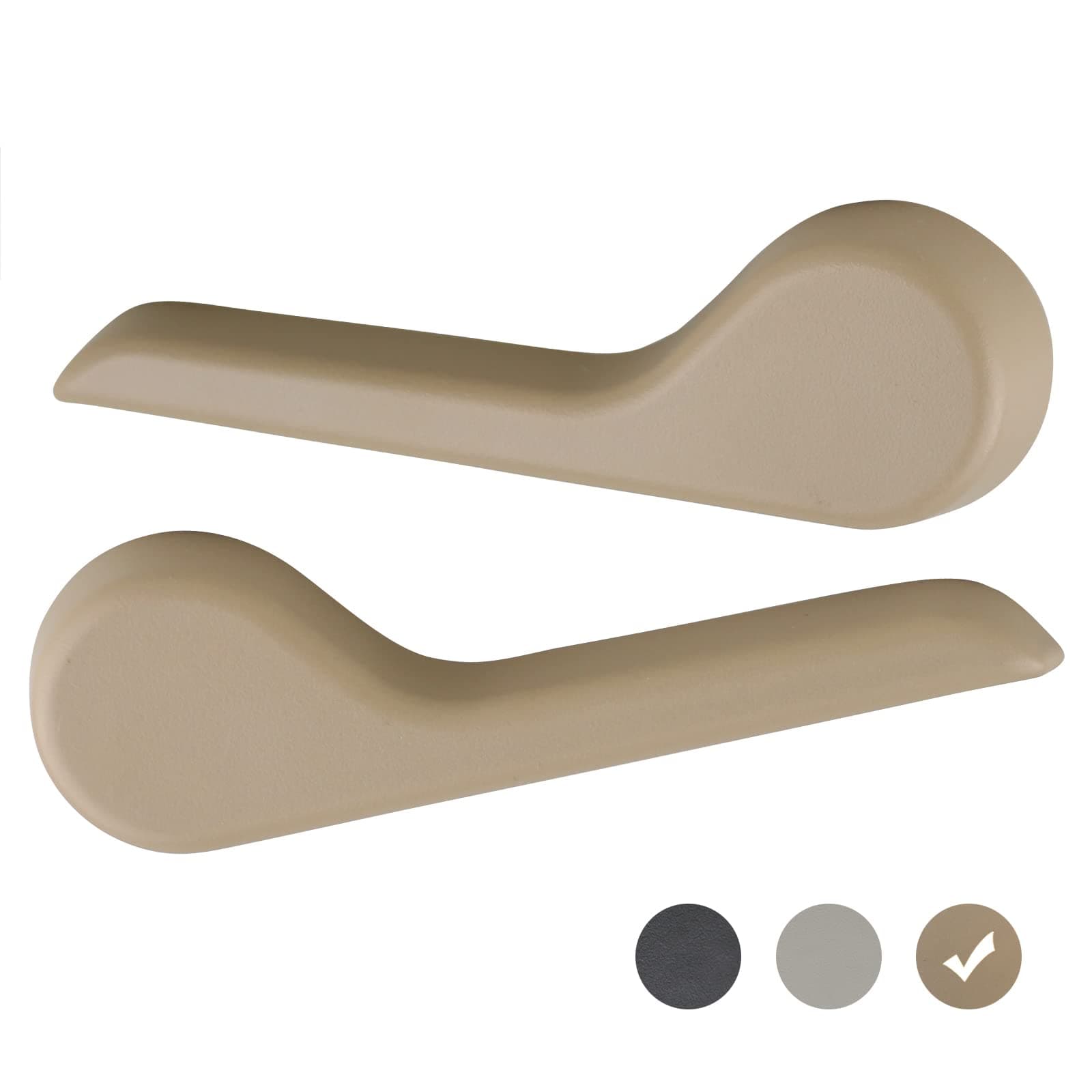 APPERFiT Seat Recliner Handle Lever Front Left+Right Side Compatible with 2007-2013 Chevy Chevrolet Avalanche Silverado Suburban, GMC Sierra Yukon Replaces 15232595 15232599