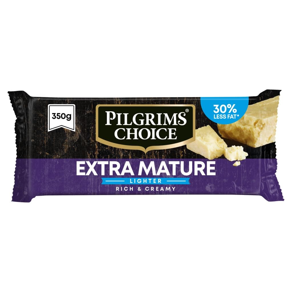 Pilgrims Choice Lighter Extra Mature Cheddar, 350g