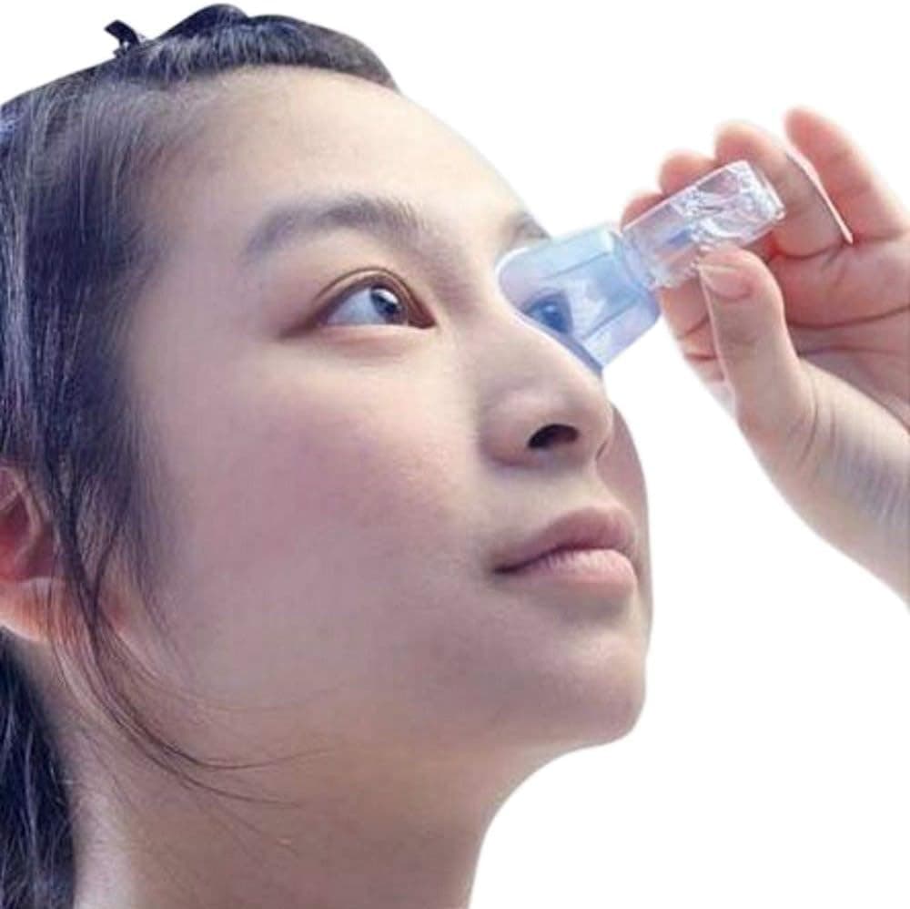 Eye Drop Helper Guide - Applicator for Easy Self-Administration of Eyedrops