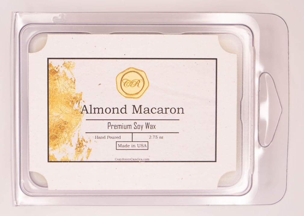 Wax Melts, 6 Count (4-Pack), Strong Scent, Almond Macaron, Long Lasting Scented Wax Melts for Warmer, 2.75 oz