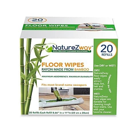 NatureZway Floor Wipes | Bring maximum absorbency and durability 20 pack (1)