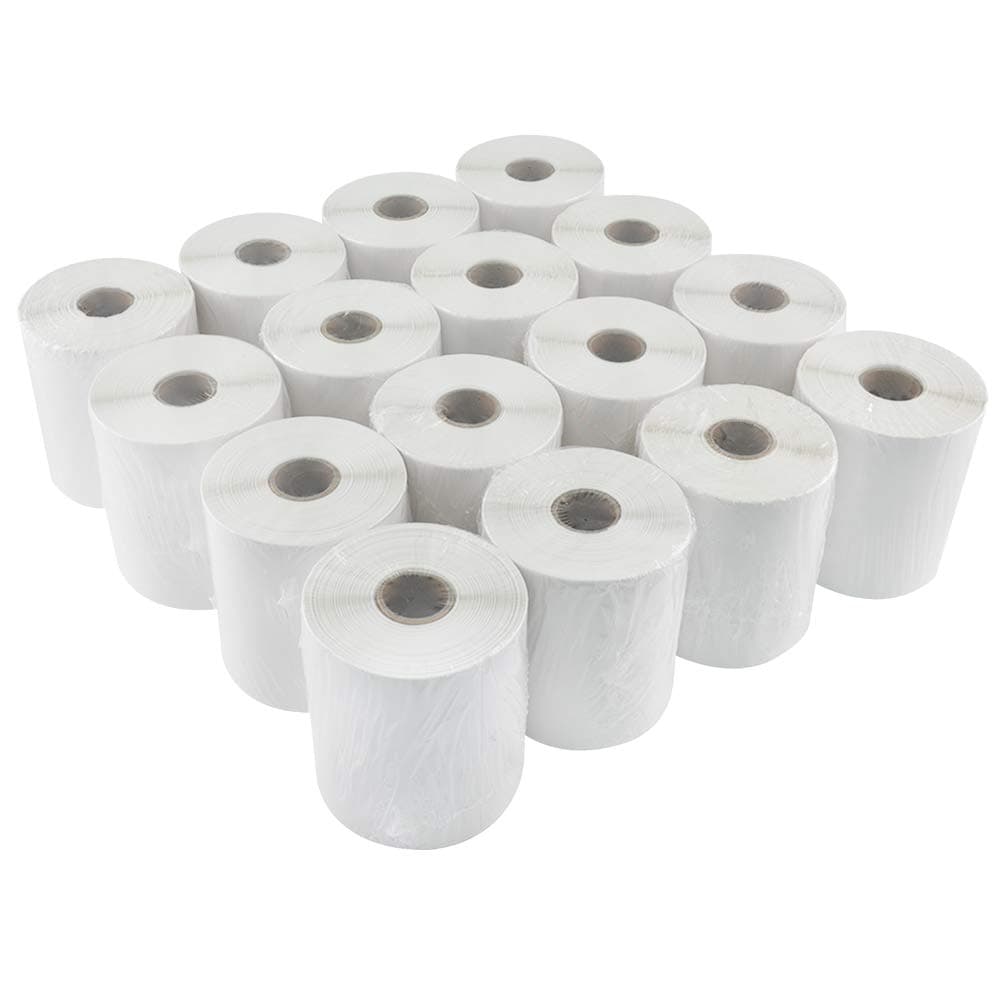 L LIKED 16 Rolls 4" x 6" Direct Blank Thermal Shipping Labels with 250 Labels/Roll - Compatible with Zebra 2844 ZP-450 ZP-500 ZP-505 (16 Rolls)