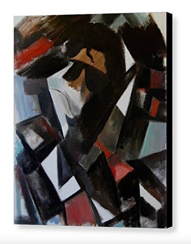 Tommervik Abstract Cubism Michael Jackson Art Pop Art Michael Jackson Wall Art Wrapped Canvas Print