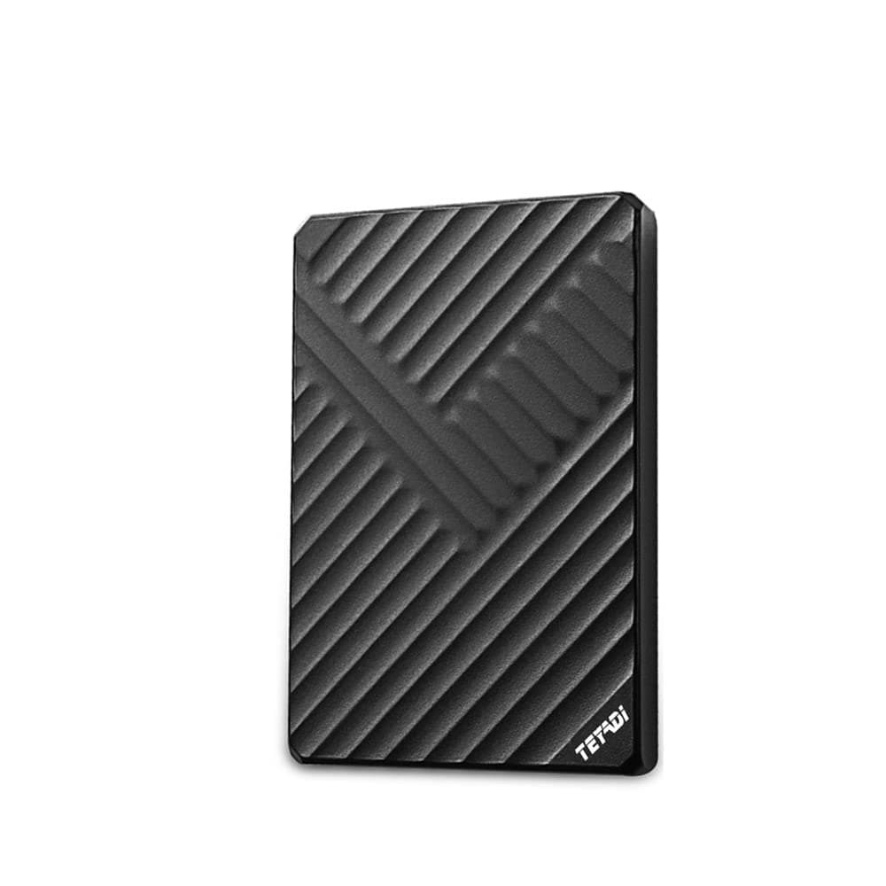 TEYADIPortable Hard Drive Secure Encrypted USB 3.0 Hi-Speed Mechanical Hard Drive 1TB - Dual Drive Backup for PC, Mac, Laptop, PS4 and Xbox one
