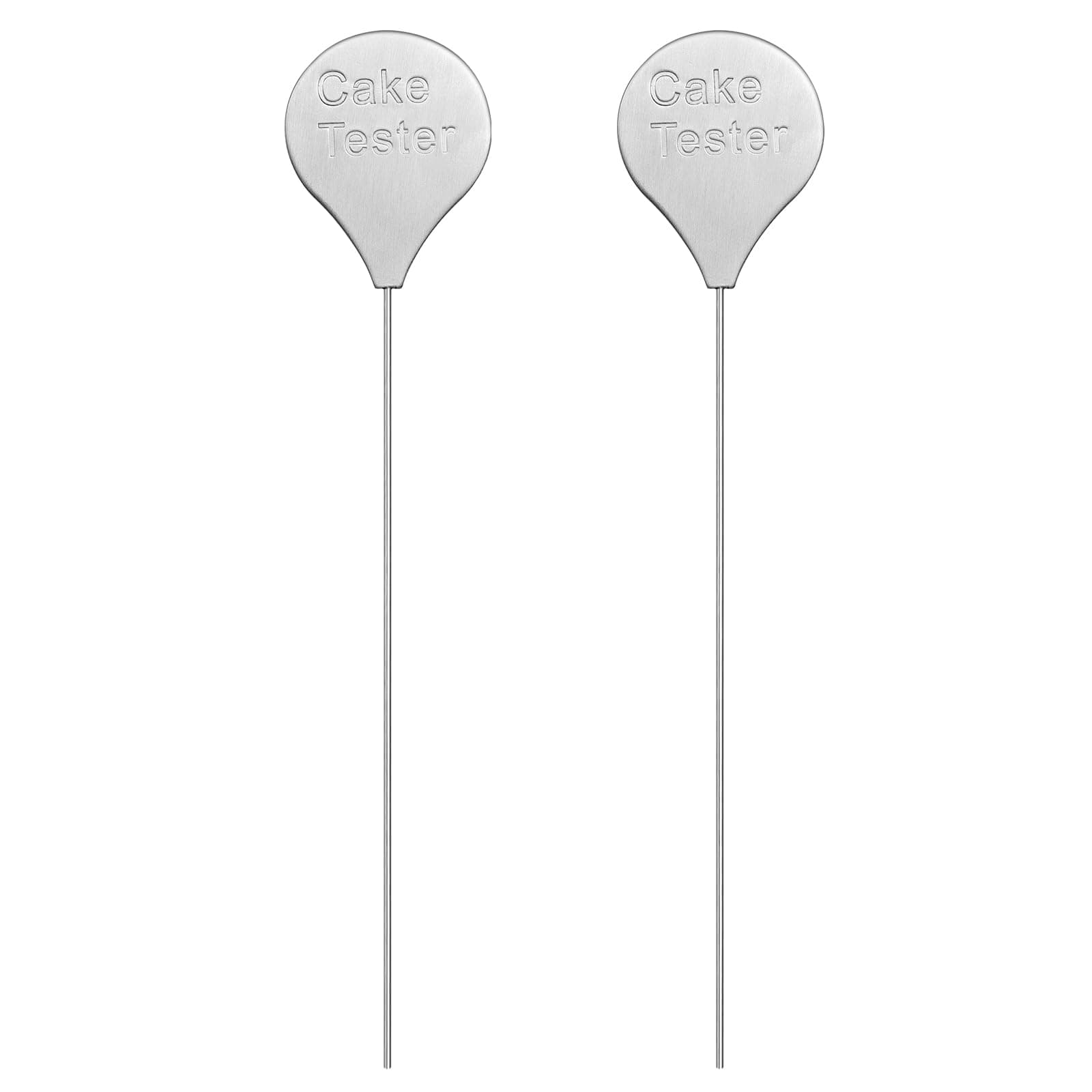 Cake Tester, 2 Packs Cake Testers for Baking and Cakes Testing Stick Doneness Endurance CakeTester Skewer 7.9 in Stainless Steel Rondauno