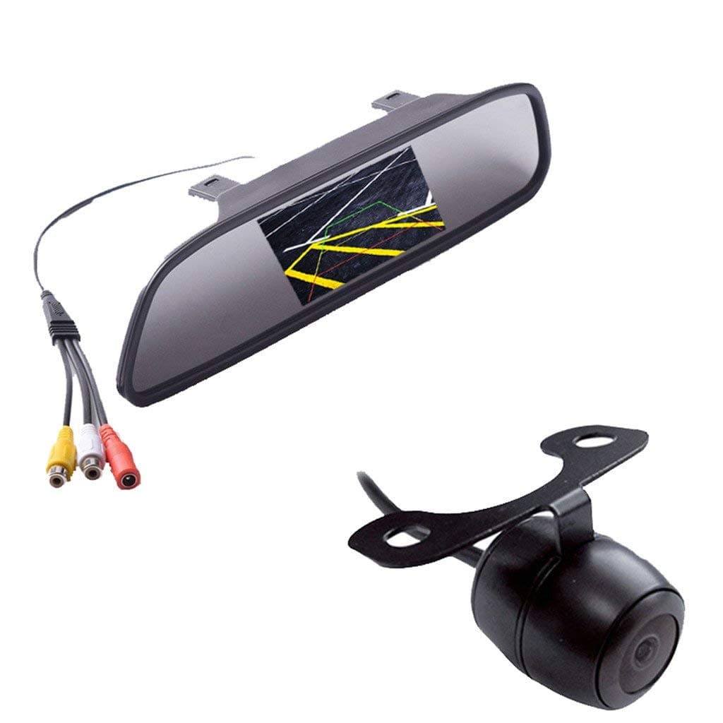 Car Rear View Parking System, 4.3 inch Mirror