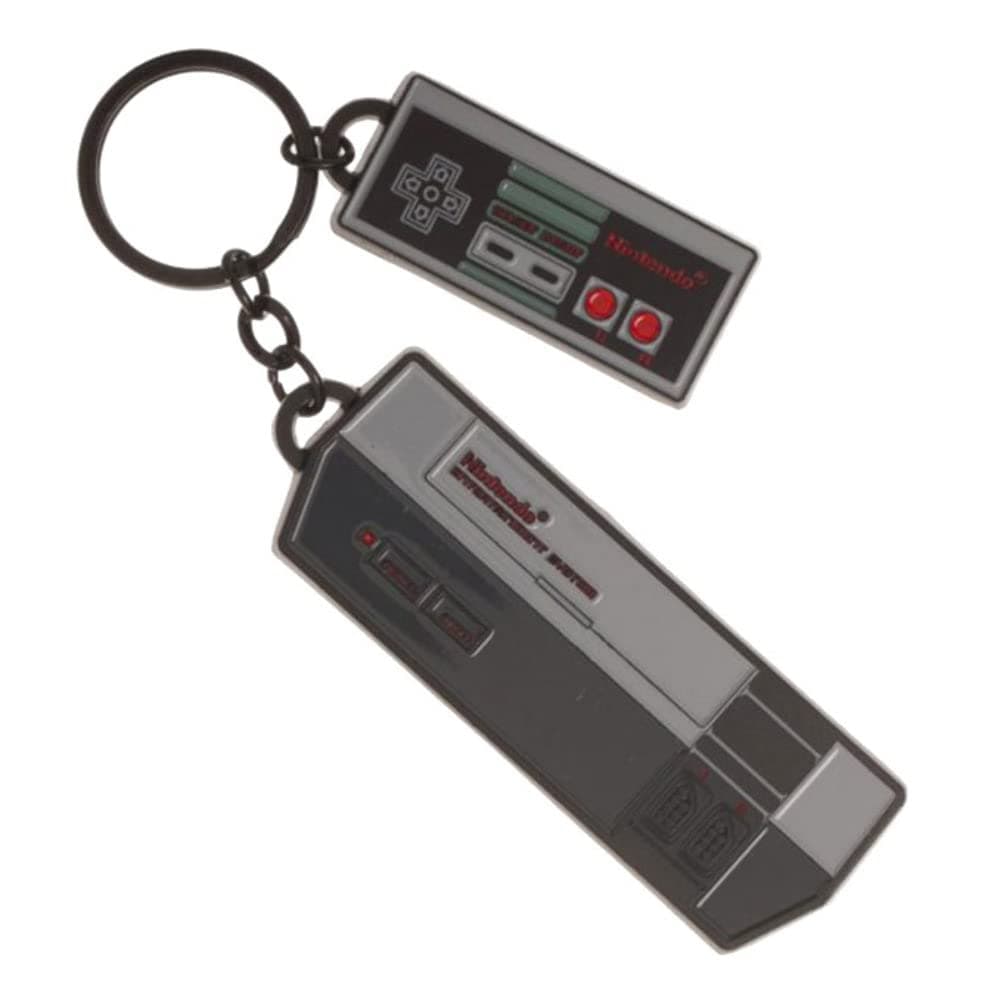 Bioworld Nintendo NES Charm Keychain