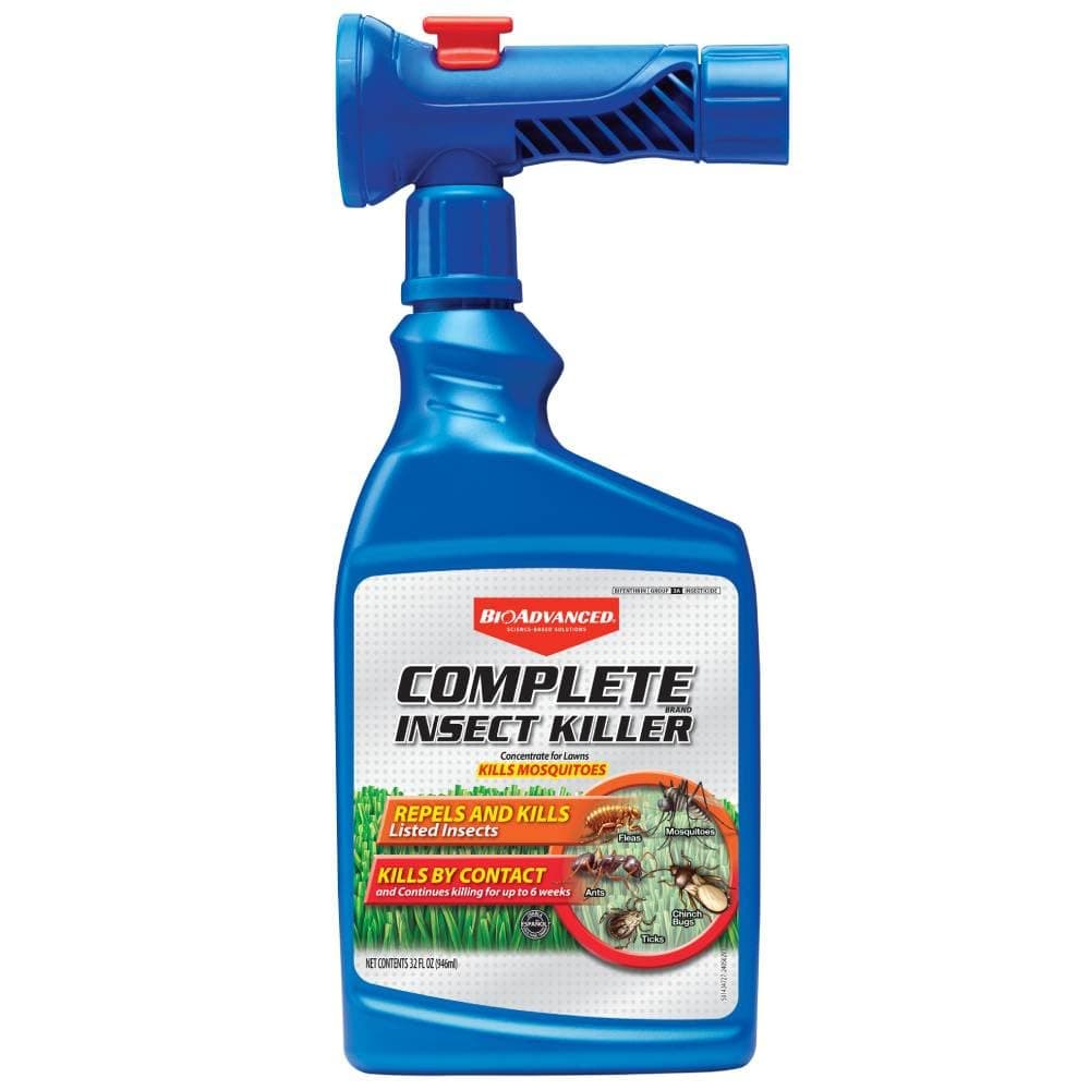 BioAdvanced Complete Insect Killer for Lawns, Ready-to-Spray, 32 oz, 5,334 Sq Ft