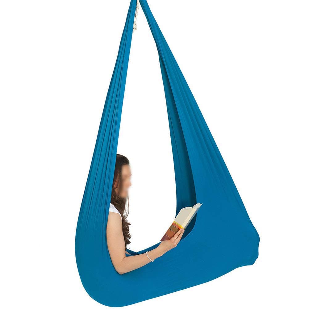 Creation Core Indoor Therapy Swing for Kids with Special Needs Sensory Integration Snuggle Swing Cuddle Hammock for Children with Autism ADHD Aspergers Hardware Included