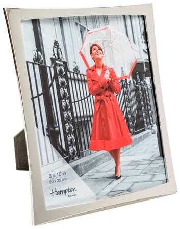 8 x 10 Silver Plated Photo Frame - Theresa Range