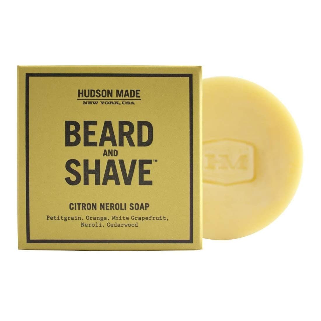 Hudson Made - Beard & Shave Soap (Citron Neroli)