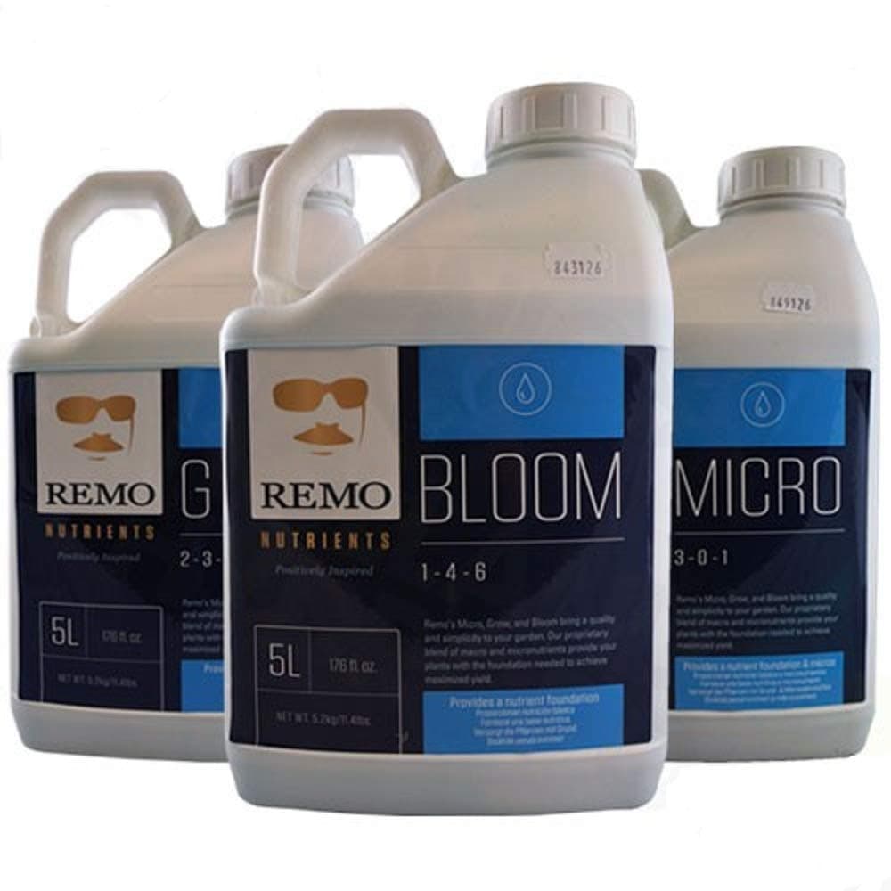 Grow Bloom Micro Base Hydroponics and Soil Trio Combo Set 5L