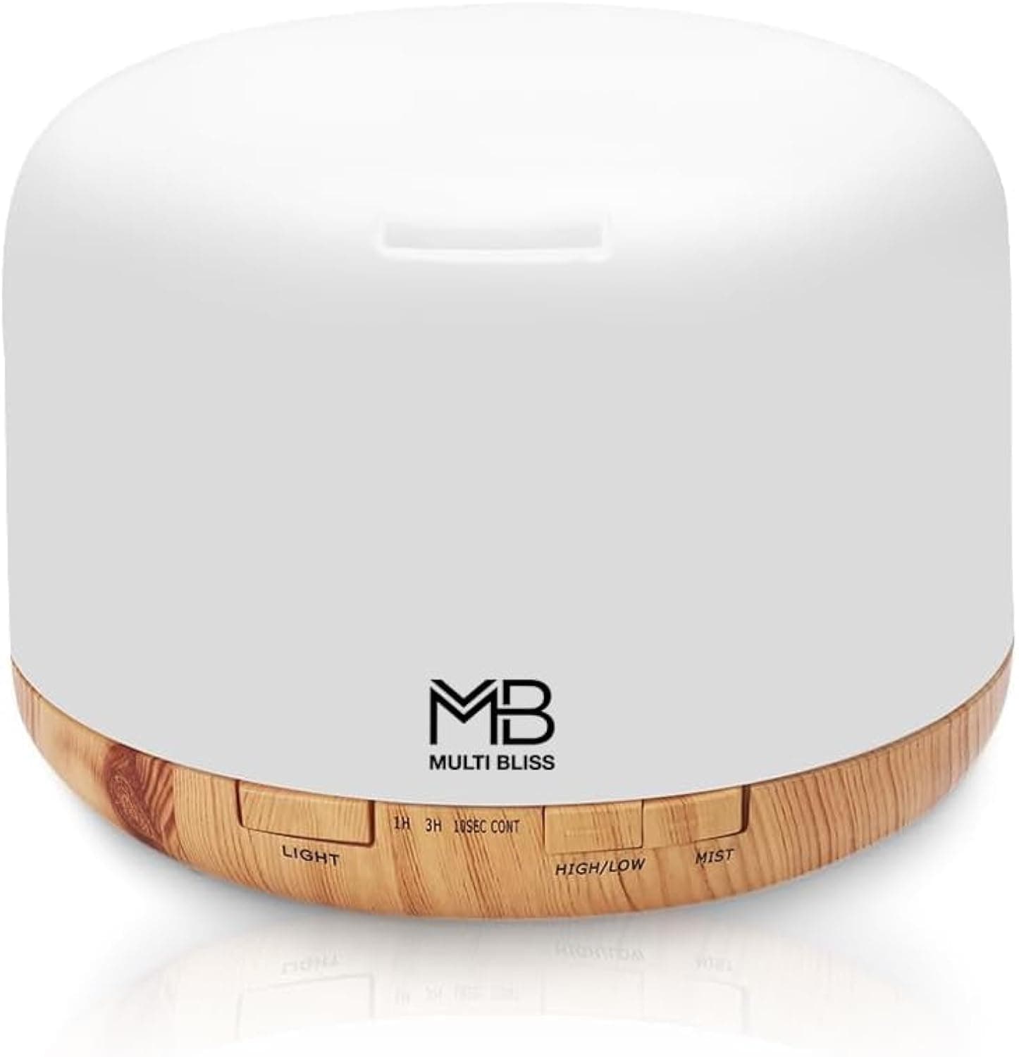 – 500ml Humidifier Essential Oil Diffuser with Remote Control, 4 in 1 Ultrasonic Aromatherapy Fragrant Oil Humidifier Vaporizer, Timer and Auto-Off Safety | 7 Colors for Home Bedroom Office