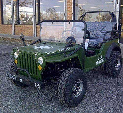 Coolster Go Kart JEEP (Green)