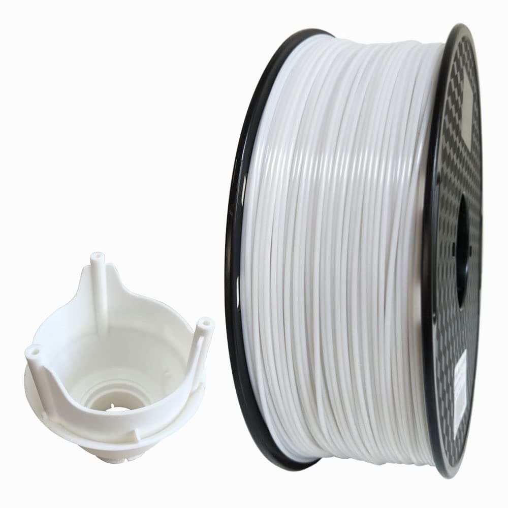 ABS Pro Filament White 1.75 mm 1KG 3D Printer Filament FDM 3D Printing Materials ABS White Filament Colour