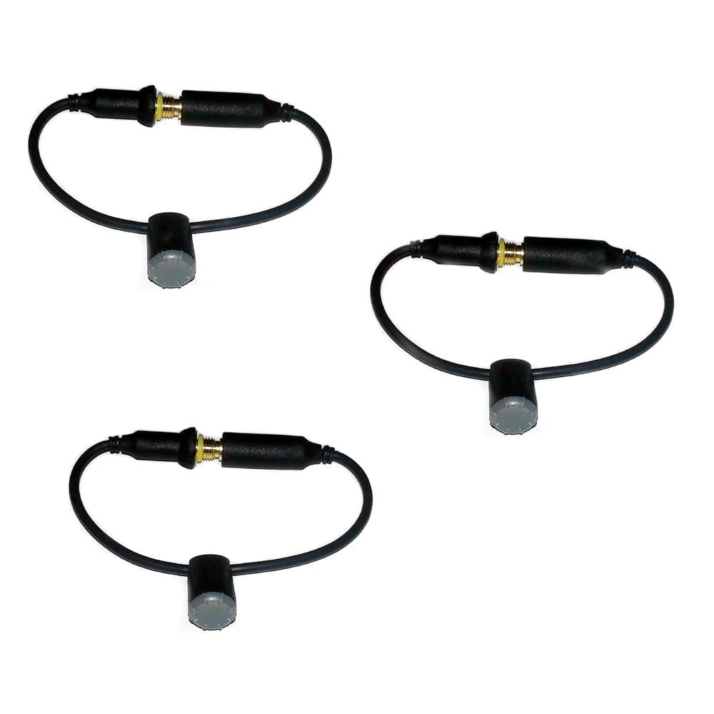 3 x Headphone Adapter with Grey Jack Cover for iPhone 4/4S LifeProof Cases