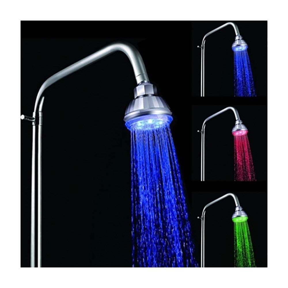 Shower Combination - Contemporary 5 Function Luxury Handheld Shower + 5 Function Fixed Shower Head Combo Sets Dual Showerhead Systems , Polished Chrome