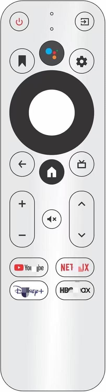 Voice Replacement Remote Control Applicable for onn Android TV 4K UHD Stick Box 100024646 100026240 Google Streaming Box Google Pro Streaming Device