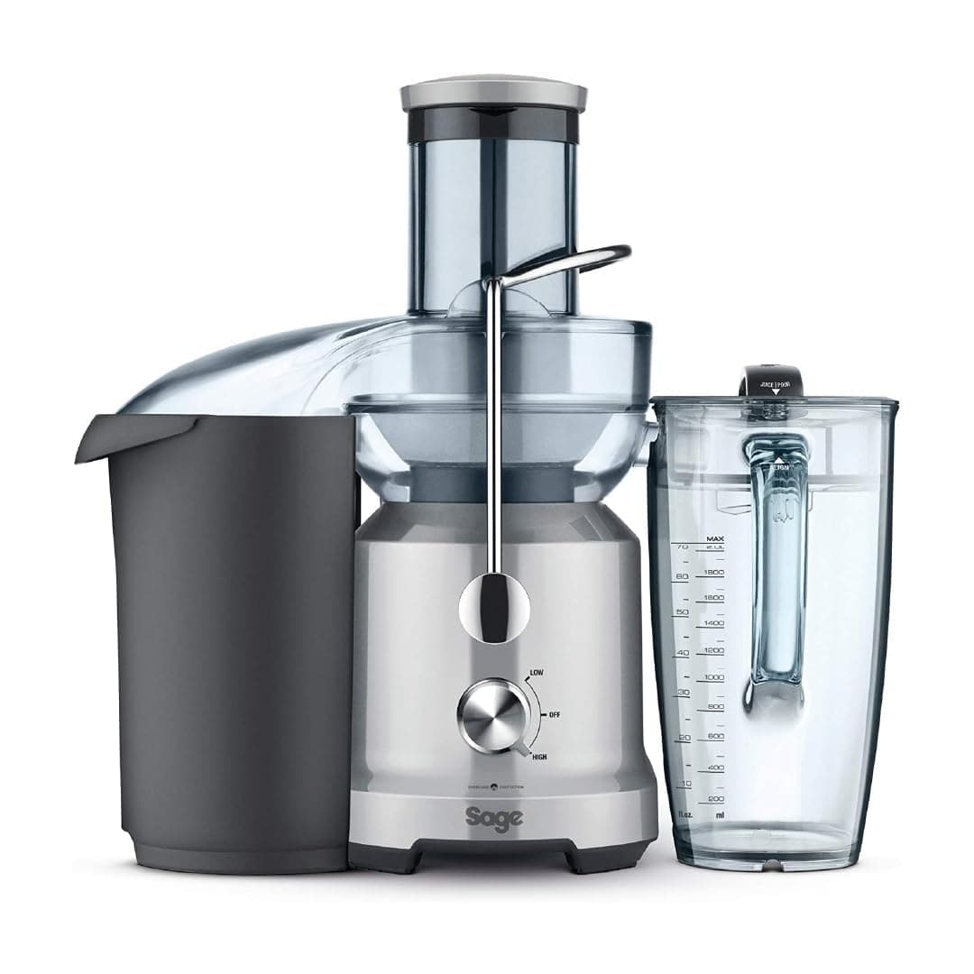 The Nutri Juicer Cold - Cold Press Extractor for Fruit and Vegetables - High Capacity 2L Jug - 1250W - Silver