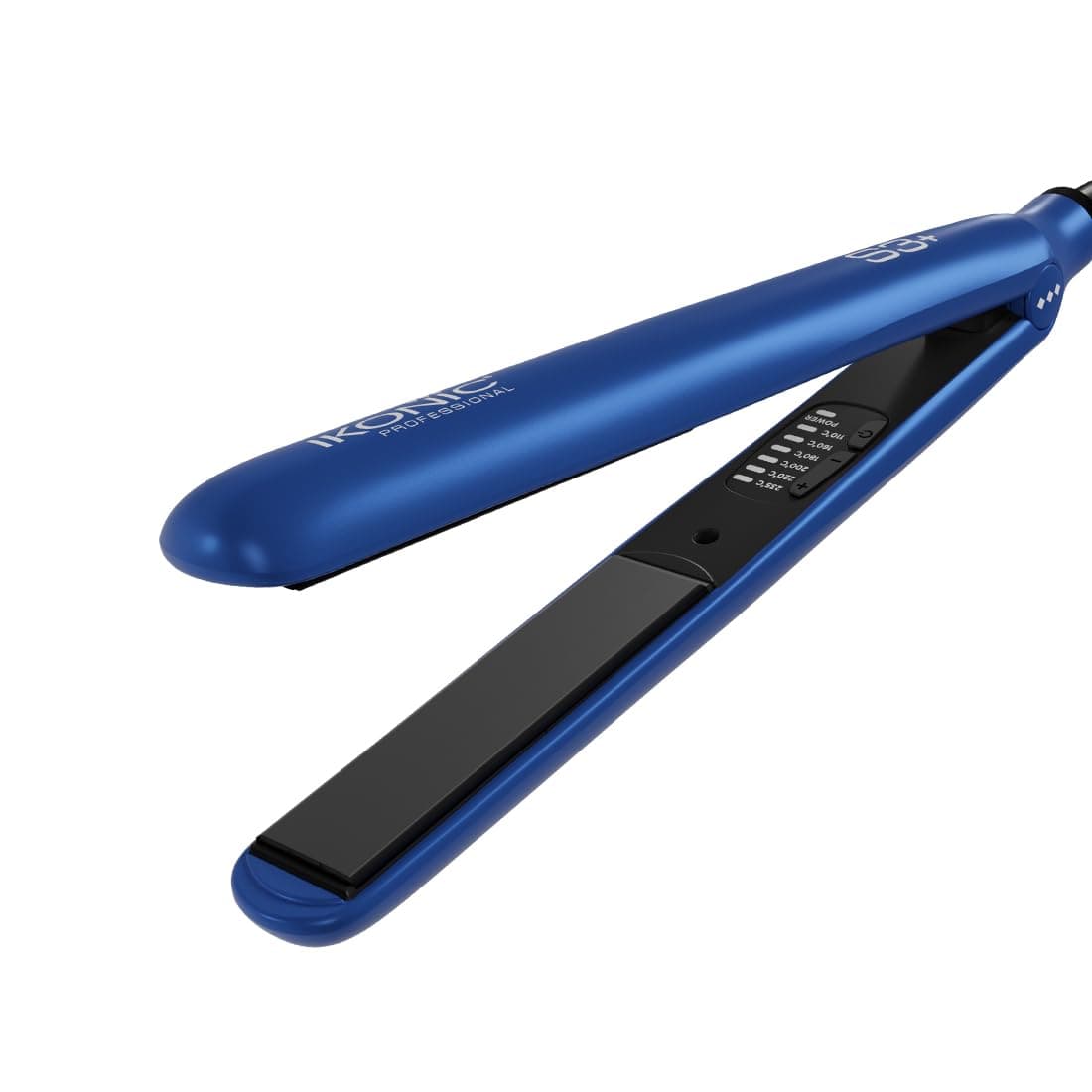 S3+ Hair Straightener, Blue| Floating plates| Ceramic plates| Ionic Technology| Adjustable Temperature Settings| Heats up quickly| Slim Plates Especially for Short Hair & Bangs