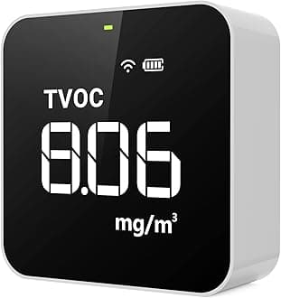 M10i WiFi Air Quality Monitor Indoor Detector PM2.5 TVOC AQI HCHO Real-Time Data via App