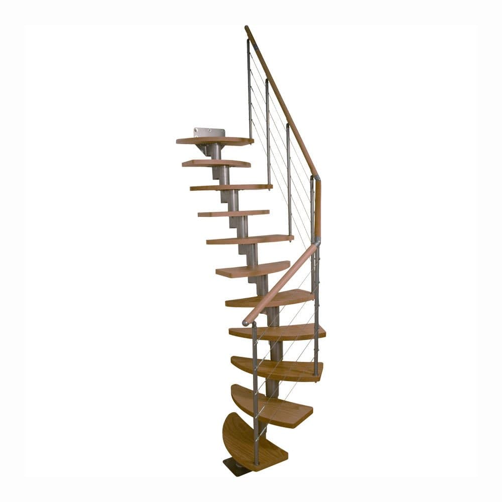 Dolle Rome Modular Staircase Kit - 87"-109", Multiple Layout Patterns