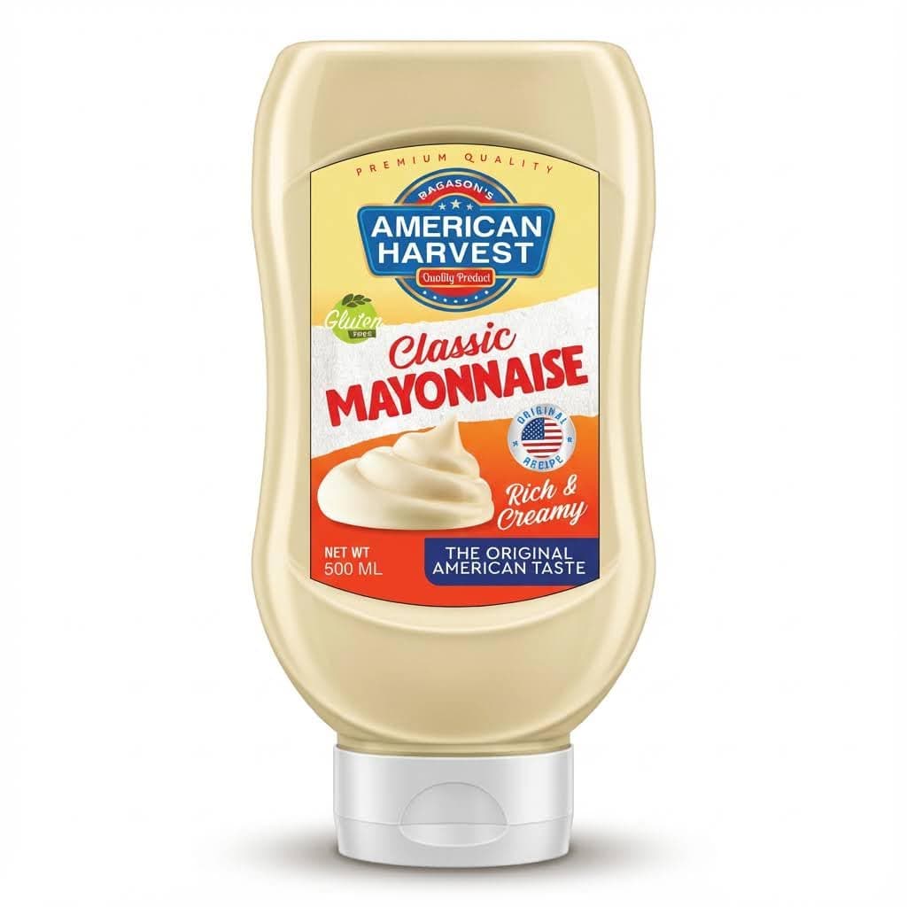 Classic Mayonnaise, Down Squeezy Bottle 500ml