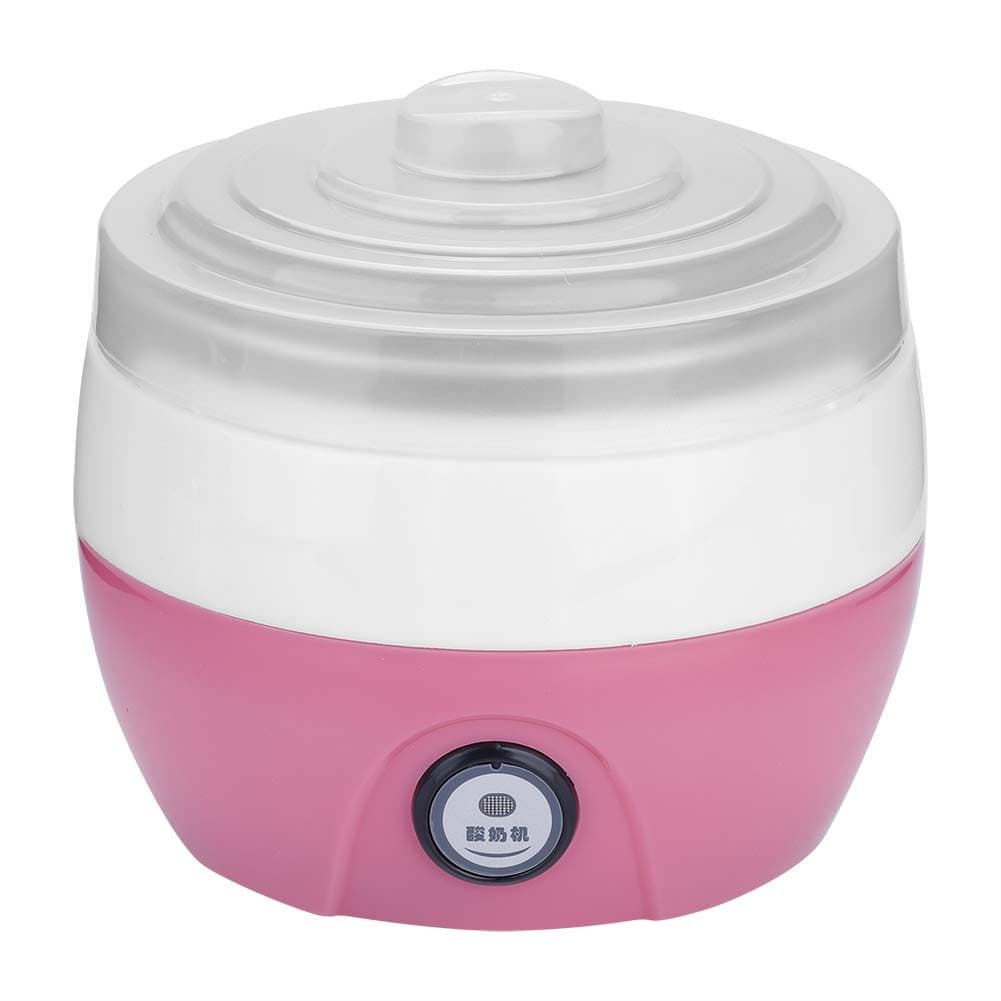 BTERAutomatic Yogurt Machine, Electric Yogurt Maker with 1 Litre Stainless Steel Inner Container for Home(Pink)