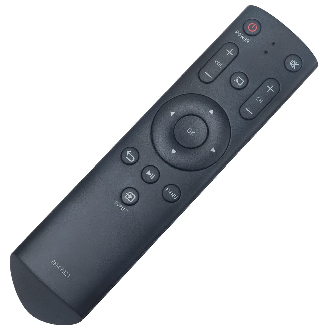 RM-C3321 Replace Remote Control fit for JVC 4K UHD HDR LED Smart TV LT-55MA875 LT-43MA875 LT-49MA875 LT-65MA875 LT55MA875 LT43MA875 LT49MA875 LT65MA875