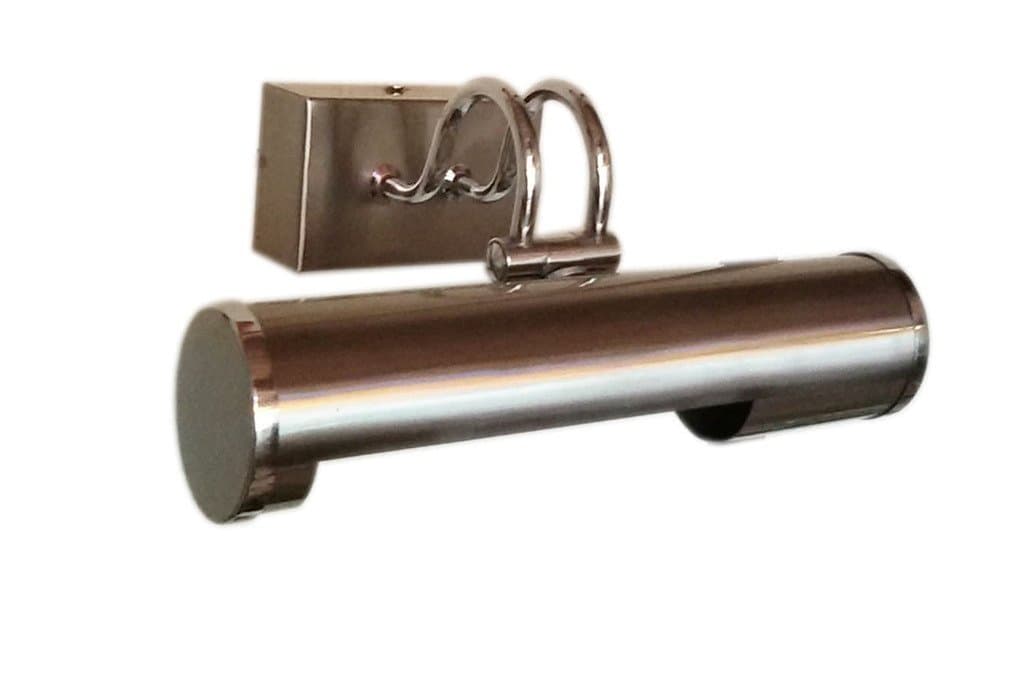 Weldecor Decorative Traditional Mirror Light Scenery Light Wall Light Lamp for Home (25 cm, Silver Color)