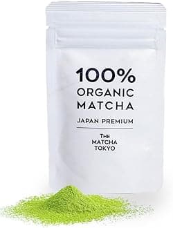 The Matcha Tokyo, 100% Organic Matcha JAPAN PREMIUM - Ceremony Grade (20 gram pouch)