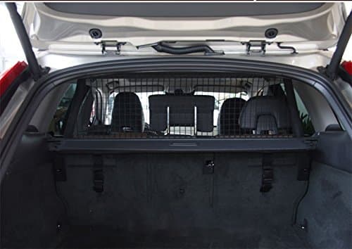 Juntu Pet Travel Protector. Separation net Safe Driving Helper. Car Pressure-Mounted Barriers. Tool Free. Pet Travel Safety Vehicle Barrier for, Vans and Trucks (Porsche Cayenne)