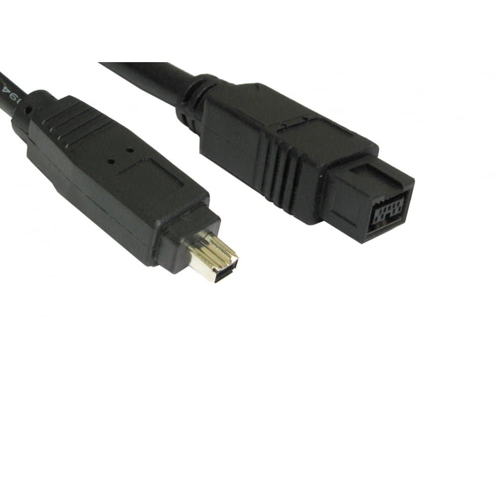 3m Firewire Cable (9-4) - 9-pin to 4-pin - IEEE1394 - Video - Camcorder - DV - 800 - Male to Male