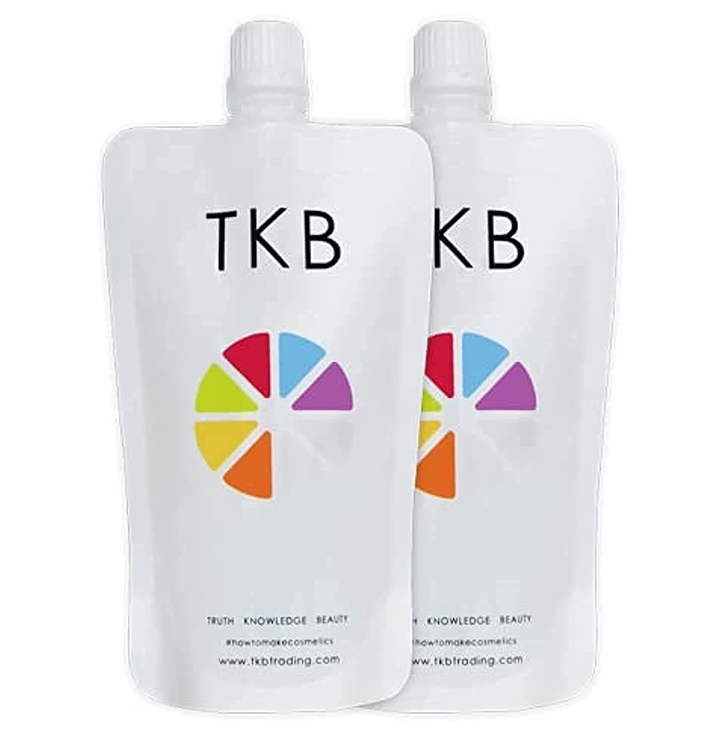 TKB Lip Gloss Base | Clear Versagel Base for DIY Lip Gloss, Made in USA, 11 oz (2 of 5.5 oz bags) Mineral-Oil-Free ($1.37/oz)