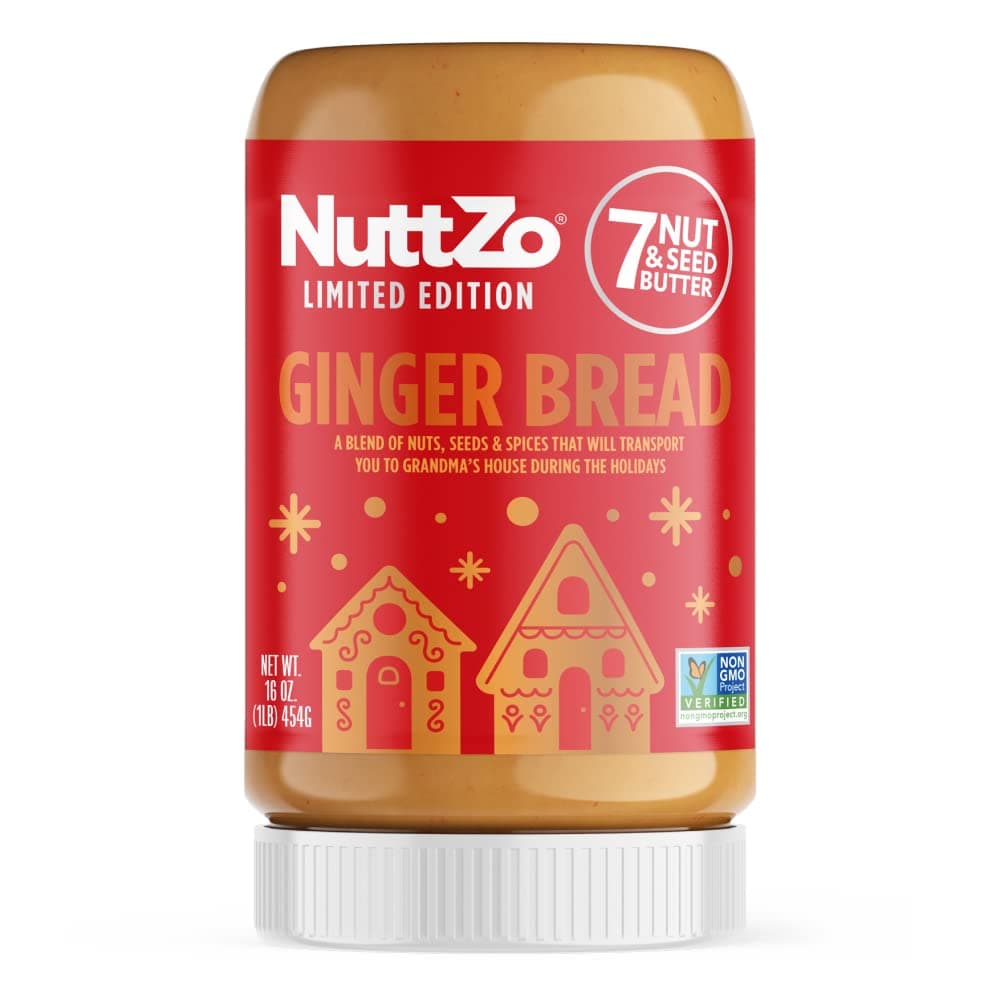 NuttZoGingerbread Nut & Seed Butter, 16 OZ