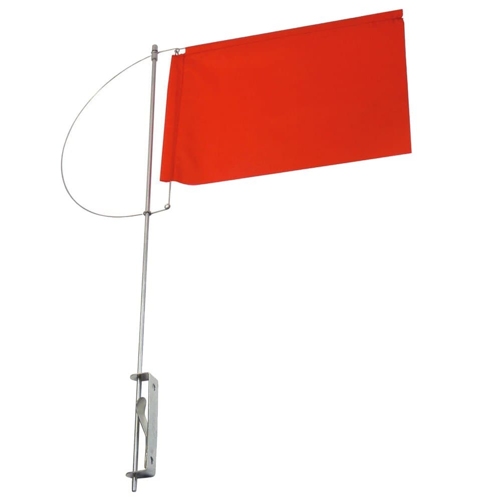 Checked wind direction indicator 130 x 110 mm stainless steel