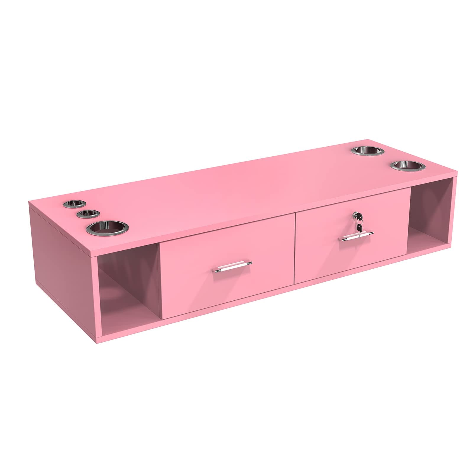 Wall Mount Station with Locking Drawers