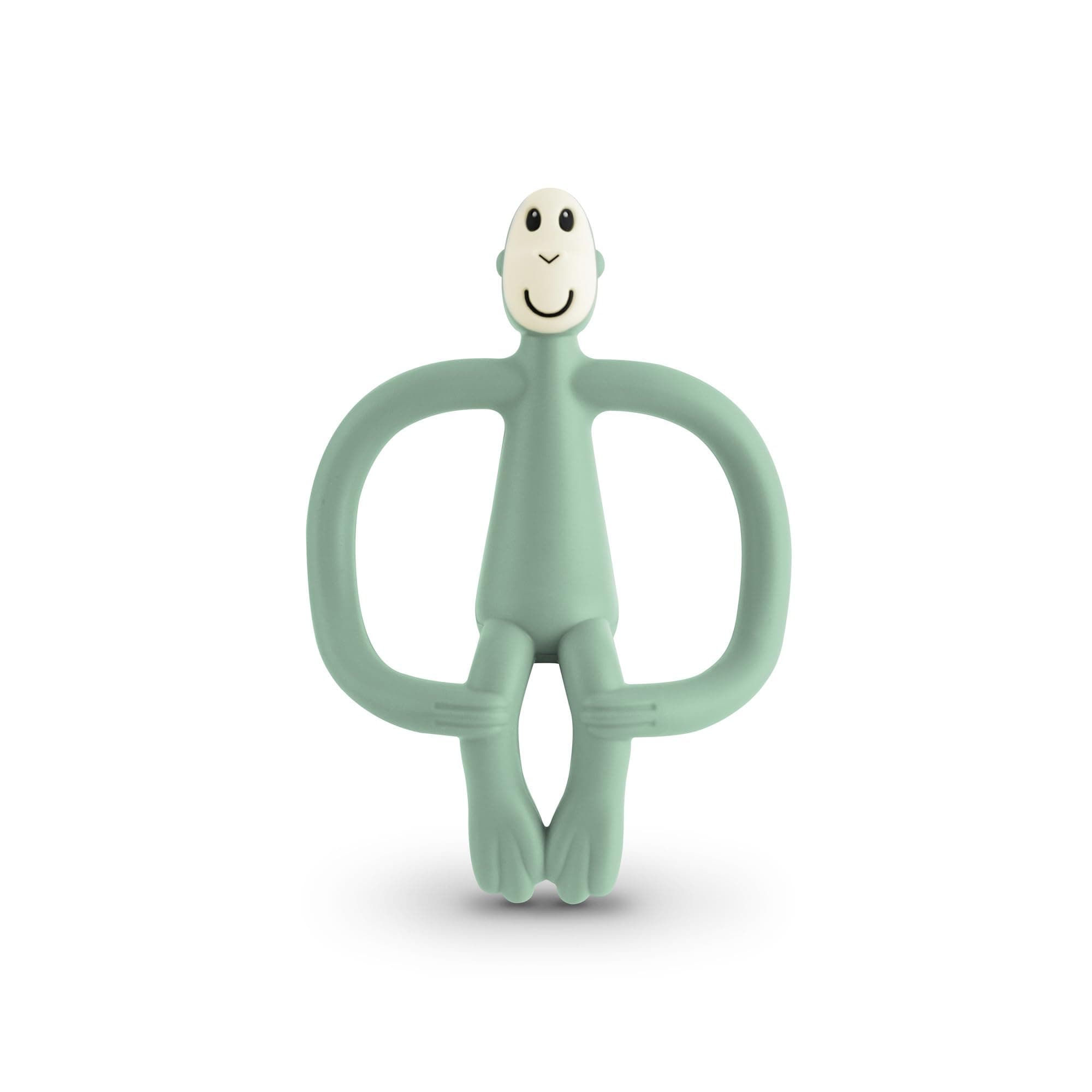 | Monkey Teether | Teething Toy for Babies | Mint Green | Toys 6 to 12 Months | Gently Massages Infants Gums | Different Textures to Sooth Baby Teething Pains | Dishwasher Suitable
