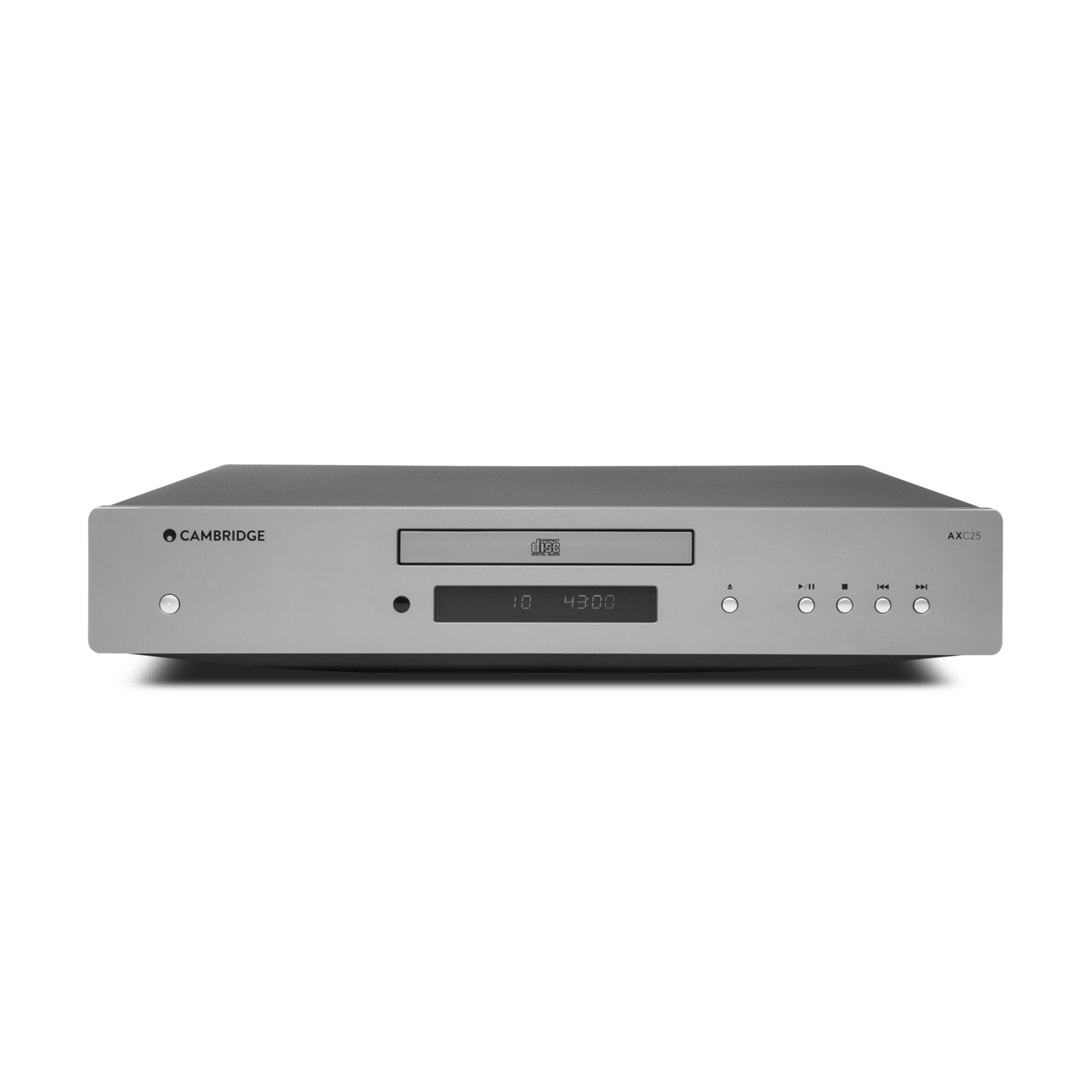 Cambridge Audio AXC25 - Separate CD Player for HiFi System Featuring Gapless Playback and Wolfson DAC - Lunar Grey