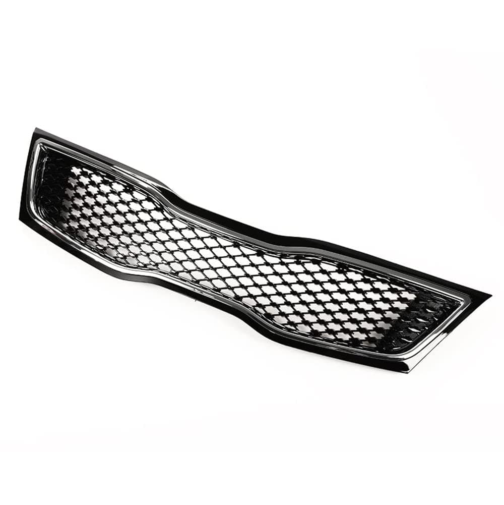 Grille, Compatible with 2014 2015 Kia Optima, Front Upper Bumper Radiator Grill Grille, Chrome & Black