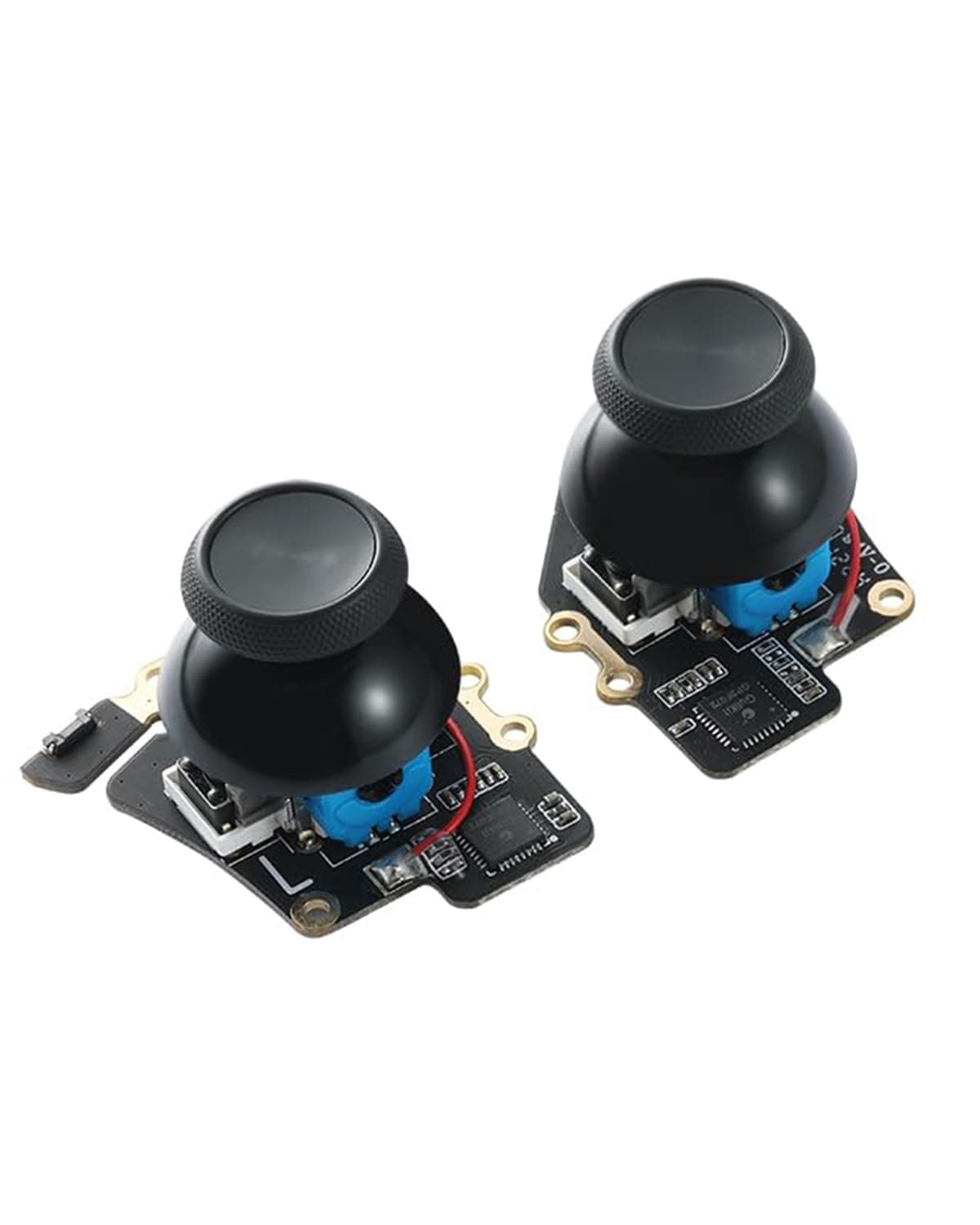 GuliKit Joystick for Steam Deck OLED, Electromagnetic Stick, Hall Effect, Zero Drift, Replacement Parts, Easy Installation, Calibration Buttons, Left and Right Set Repair Kit, Cap Included