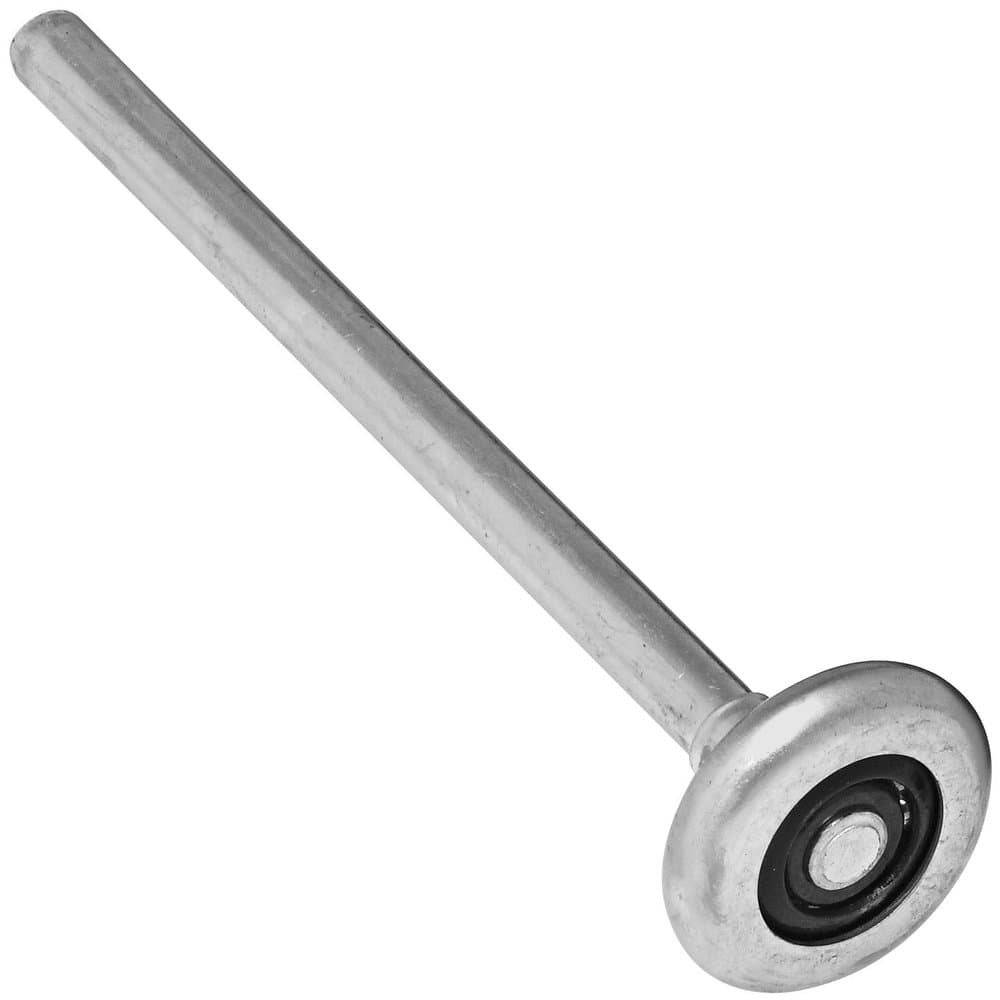 National Hardware N280-032 V7602 Long Stem Heavy Duty Rollers in Plain Steel, 1-7/8" roller, 7-9/16" stem, 7/16" shaft