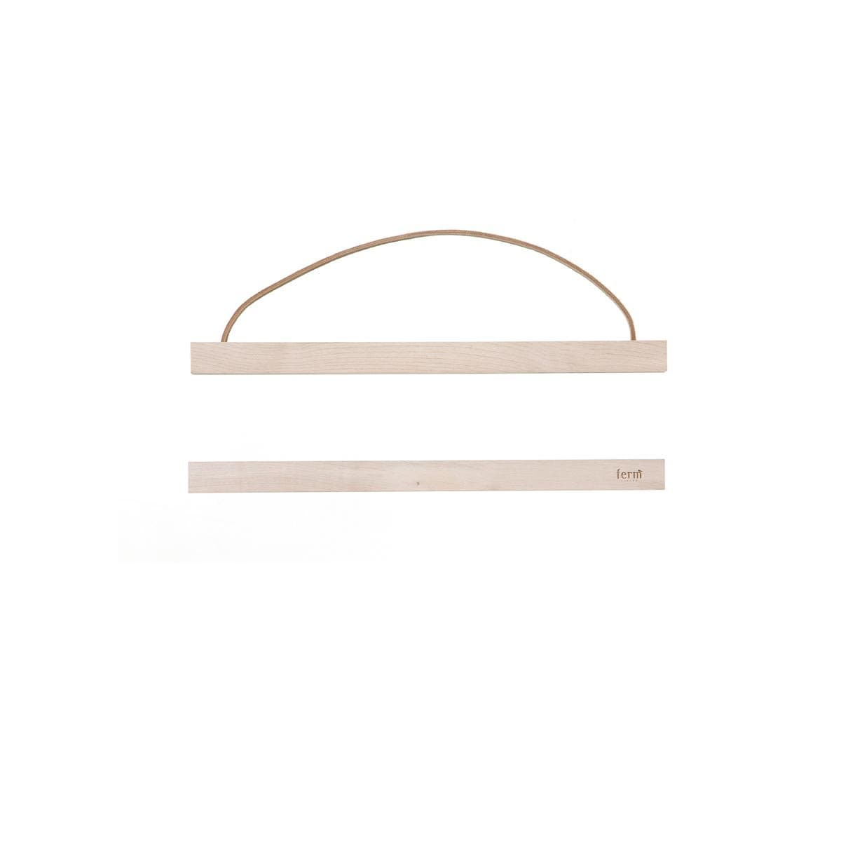 ferm LIVING Wooden Frames Small maple/leather string/31x2x1.5cm