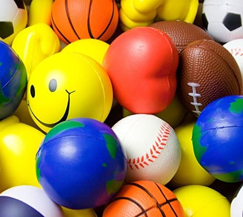 Stress Balls - 10 Assorted Stress Toys