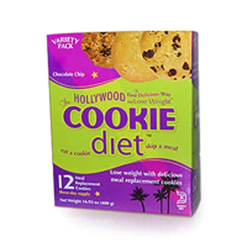 Hollywood Diet Cookie Diet Choc Chip Box 1 Ea