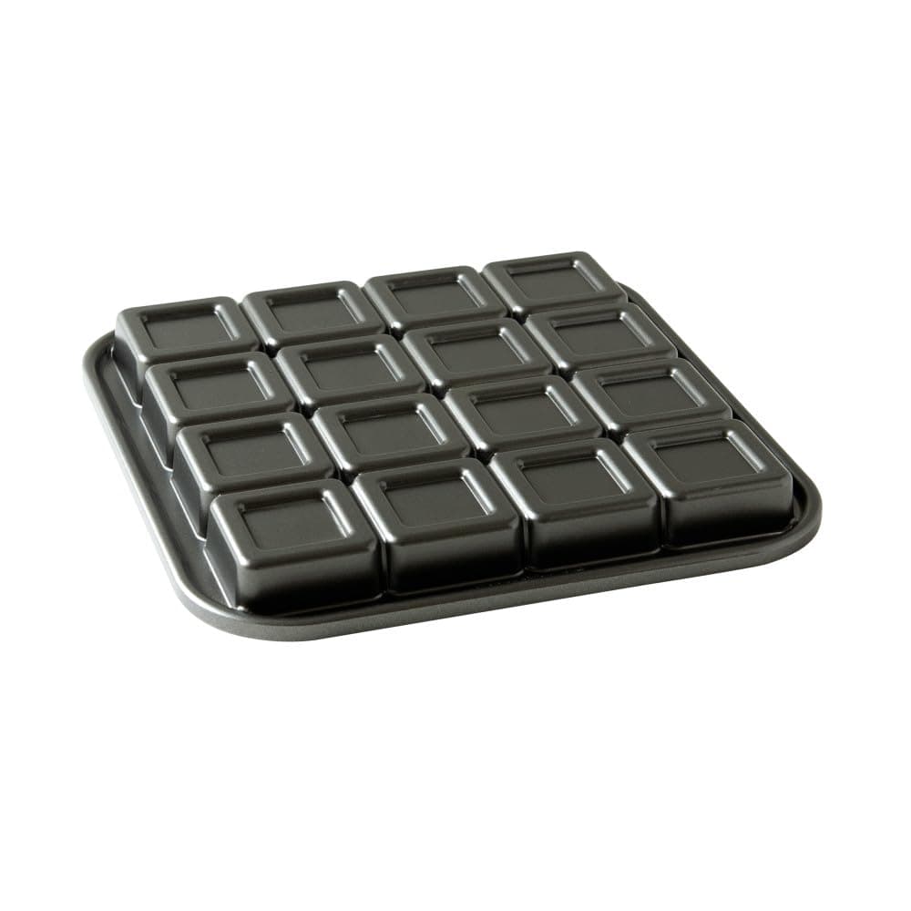 Pro-Cast Brownie Bites Pan , Grey, 2" ,84624